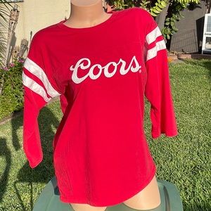 Oversized 3/4 Sleeve Coors Tee